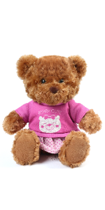 10 inch brown teddy bear